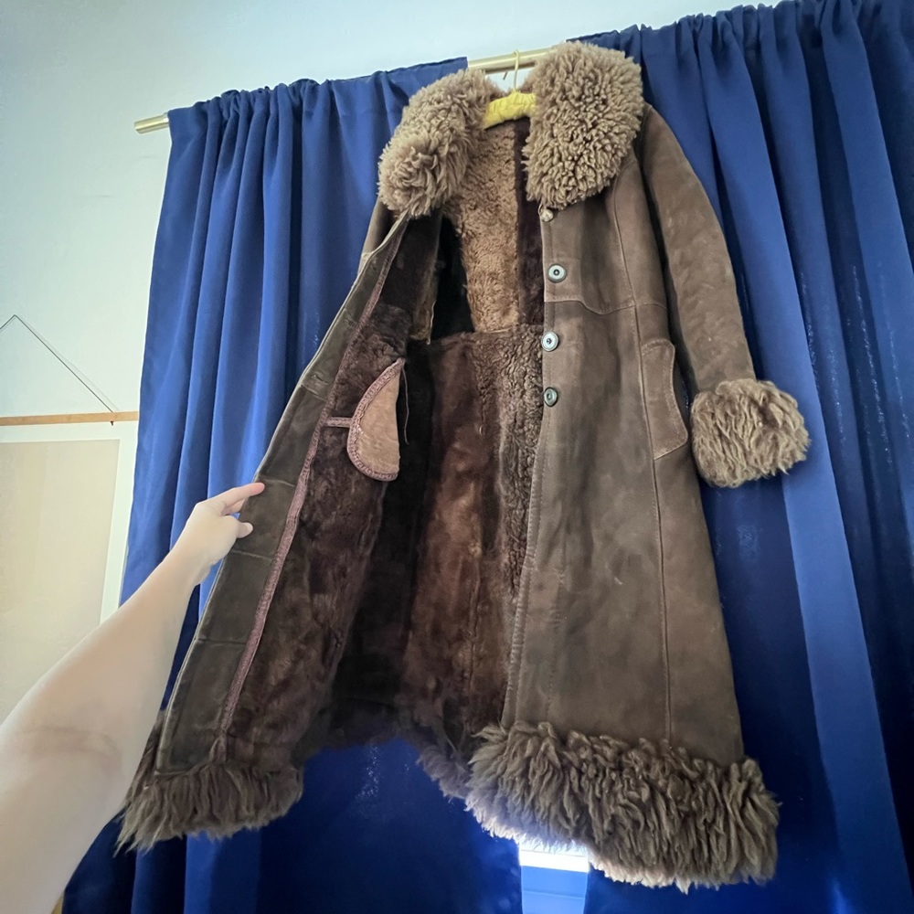 Leather Fur Jacket - Picture 4 of 5